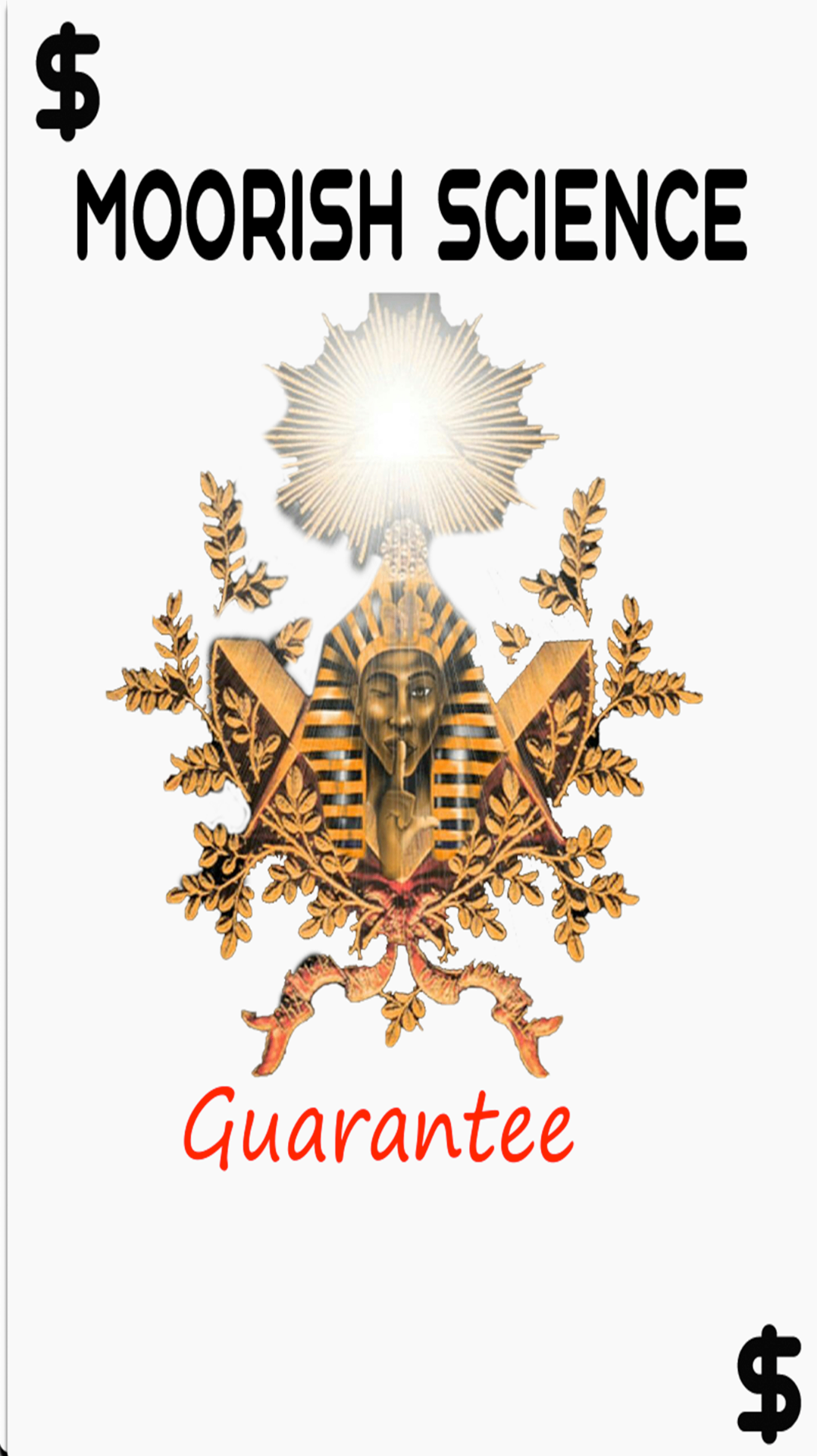 Moorish Guarantee specialty card